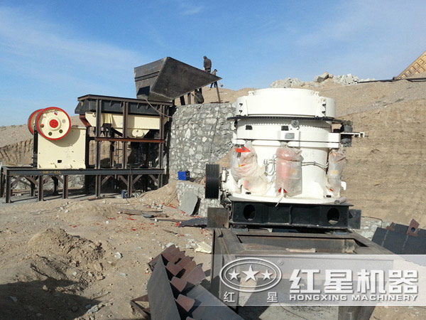 砂石生產(chǎn)現(xiàn)場