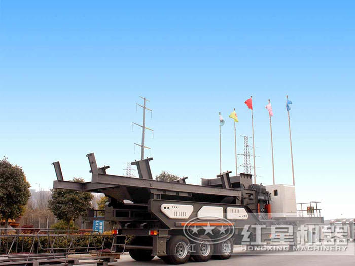 輪胎移動破碎站 輪胎移動破碎站