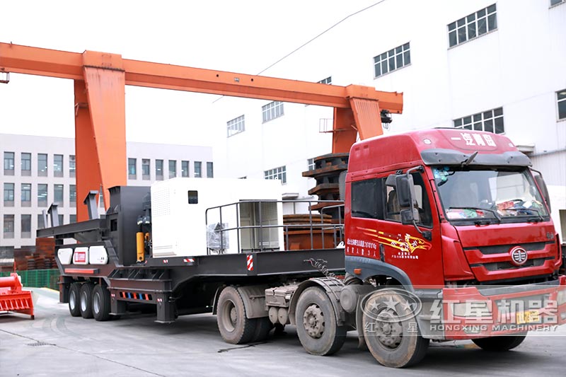 車載流動(dòng)磕石機(jī)可以開著走