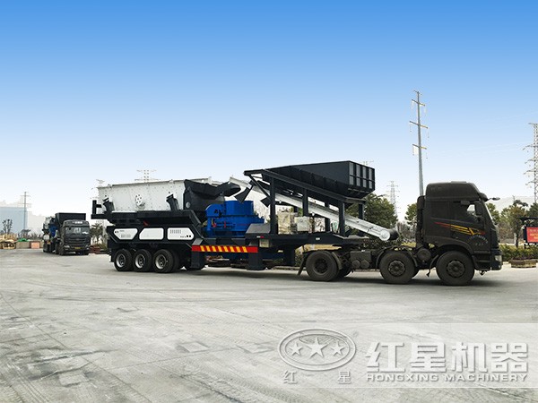 大型移動打沙機(jī)可直接行走