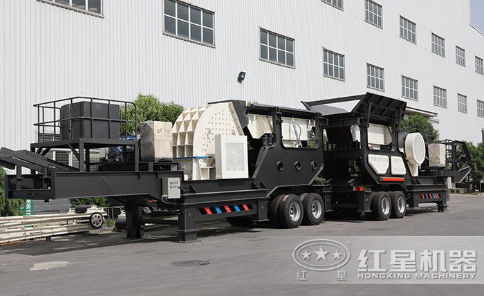 移動碎石機(jī)——配錘破 移動碎石機(jī)——配錘破