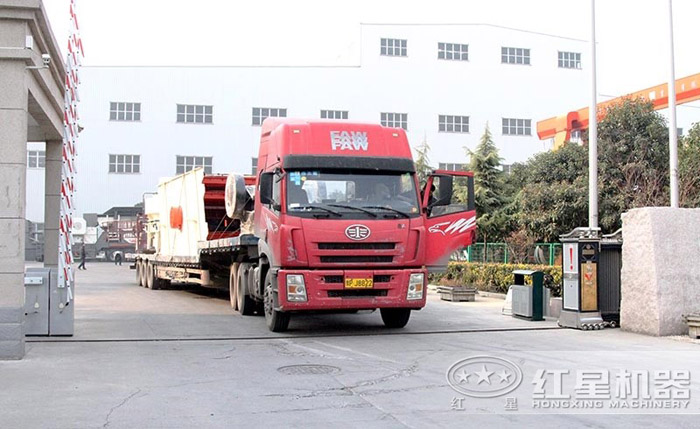 碎石生產線所需設備發(fā)貨圖