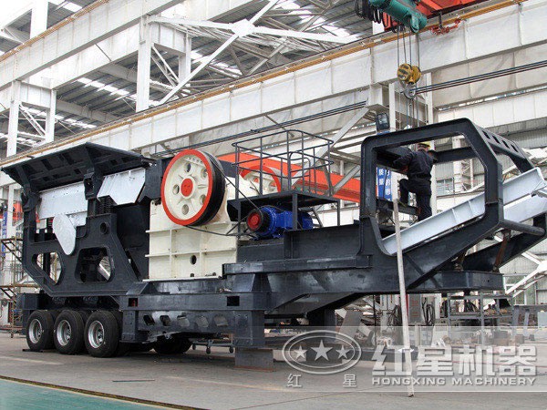 砂石料移動式破碎機 砂石料移動式破碎機