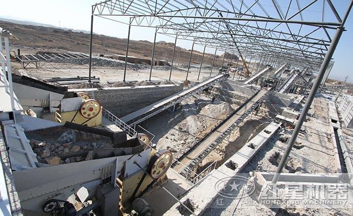 機制砂破碎生產(chǎn)線現(xiàn)場 機制砂破碎生產(chǎn)線現(xiàn)場