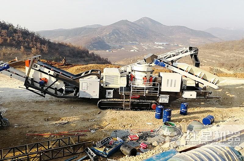 紅星移動(dòng)碎石制砂現(xiàn)場 紅星移動(dòng)碎石制砂現(xiàn)場