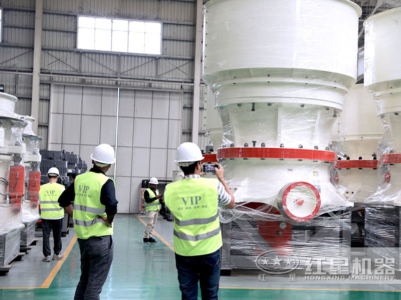 制沙碎石機(jī)-紅星機(jī)器廠家客戶考察